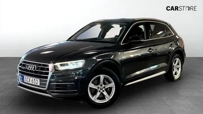 Grå Begagnad 2018 Audi Q5 SUV | 224 900 kr (Marknadspris)