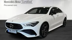 Vit (white) Begagnad 2024 Mercedes CLA200 AMG Sportkupé | 384 900 kr (Superpris)