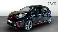 Svart (black) Begagnad 2017 Kia Picanto GT-Line Halvkombi | 94 500 kr (Marknadspris)