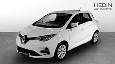 Vit (white) Begagnad 2021 Renault Zoe Zen Halvkombi | 149 900 kr (Bra pris)
