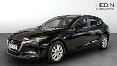 Svart (black) Begagnad 2018 Mazda 3 Inclusive Halvkombi | 159 000 kr (Marknadspris)