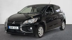 Svart Begagnad 2022 Mitsubishi Space Star Halvkombi | 139 900 kr (Marknadspris)