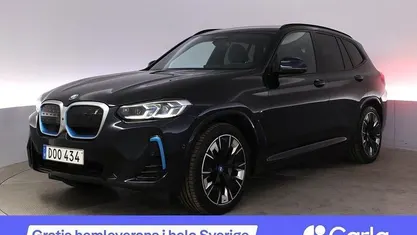Svart Begagnad 2021 BMW iX3 M Sport SUV | 374 900 kr (Marknadspris)