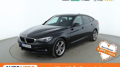 Svart Begagnad 2017 BMW 320 Gran Turismo Sport Line Sedan | 170 000 kr (Marknadspris)