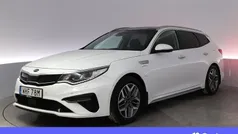 Vit Begagnad 2018 Kia Optima Hybrid 2 Sedan | 211 900 kr (Marknadspris)