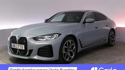 Grå Begagnad 2022 BMW i4 M Sport Sedan | 434 990 kr (Marknadspris)