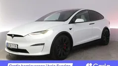 Vit Begagnad 2022 Tesla Model X Plaid SUV | 803 900 kr (Marknadspris)