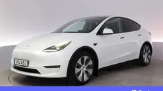 Vit Begagnad 2021 Tesla Model Y Long Range AWD SUV | 387 900 kr (Marknadspris)