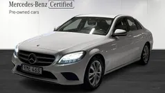 Vit (white) Begagnad 2020 Mercedes C200 Sedan | 254 900 kr (Marknadspris)