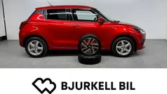Röd Begagnad 2021 Suzuki Swift Halvkombi | 169 900 kr (Marknadspris)