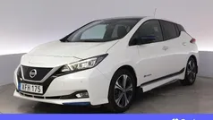 Vit Begagnad 2018 Nissan Leaf 360º Halvkombi | 140 900 kr (Lite dyr)