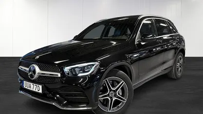 Begagnad Mercedes GLC220 AMG 194 HK (142 kW) 2020 Svart SUV