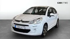 Vit Begagnad 2015 Citroën C3 Halvkombi | 84 900 kr (Marknadspris)