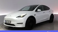 Vit Begagnad 2021 Tesla Model Y Long Range SUV | 340 900 kr (Superpris)