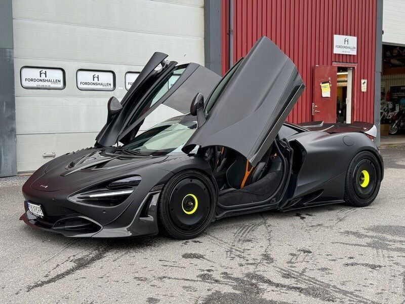 Svart Begagnad 2018 McLaren 720S Sportkupé | 2 995 000 kr - Bild 1/4