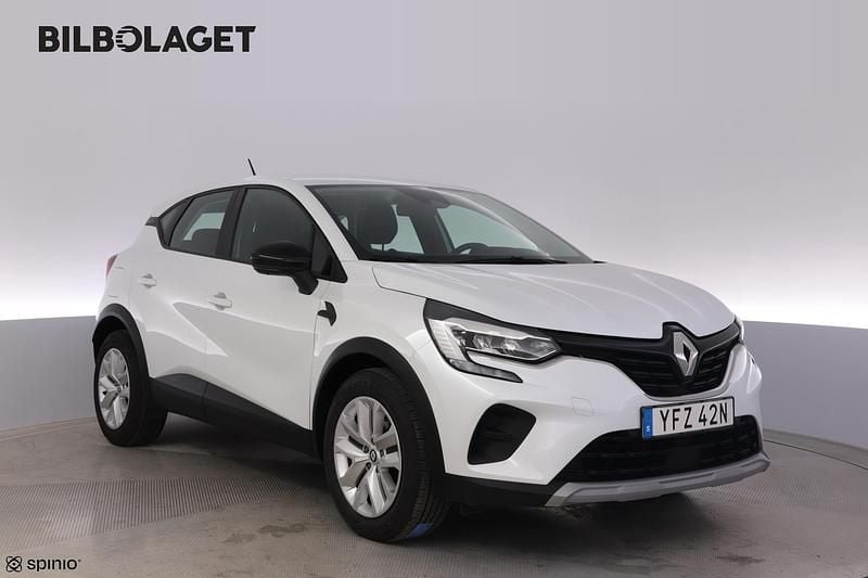 Vit Begagnad 2023 Renault Captur Equilibre SUV | 185 500 kr (Marknadspris) - Bild 1/4