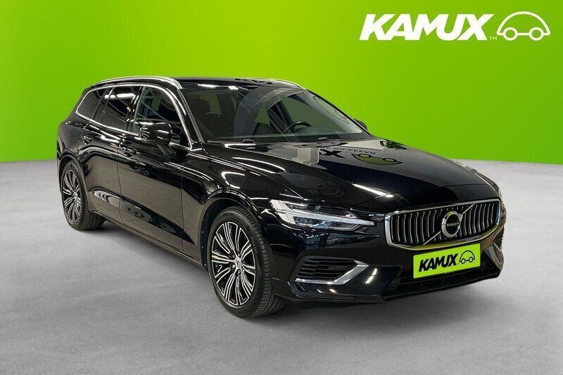 Svart Begagnad 2022 Volvo V60 Inscription Kombi | 294 800 kr (Superpris) - Bild 1/4