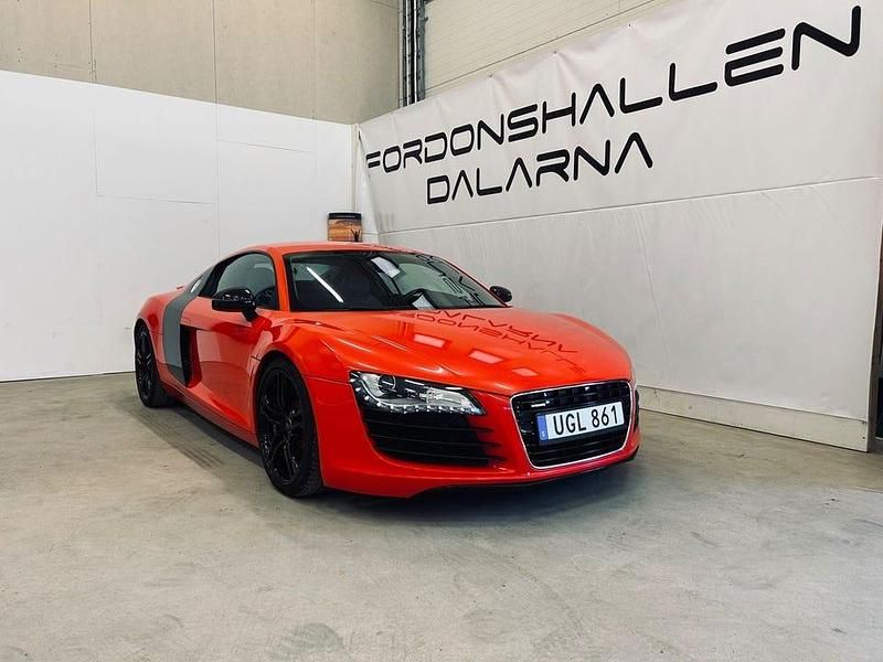 Röd Begagnad 2007 Audi R8 Coupé Sportkupé | 549 900 kr - Bild 1/4