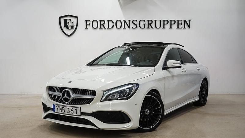 Begagnad Mercedes CLA200 AMG 156 HK (114 kW) 2017 Vit
