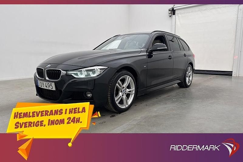 Begagnad BMW 320 M Sport 190 HK (139 kW) 2018 Svart Kombi