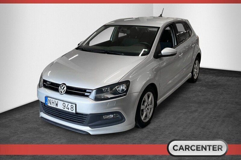 Silver Begagnad 2013 VW Polo R-line Halvkombi | 72 500 kr (Marknadspris) - Bild 1/4