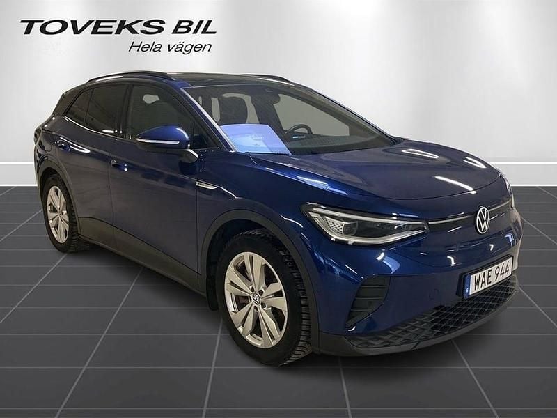 Begagnad VW ID.4 Pro Performance 150 kW (204 HK) 2023 Blue dusk metallic SUV