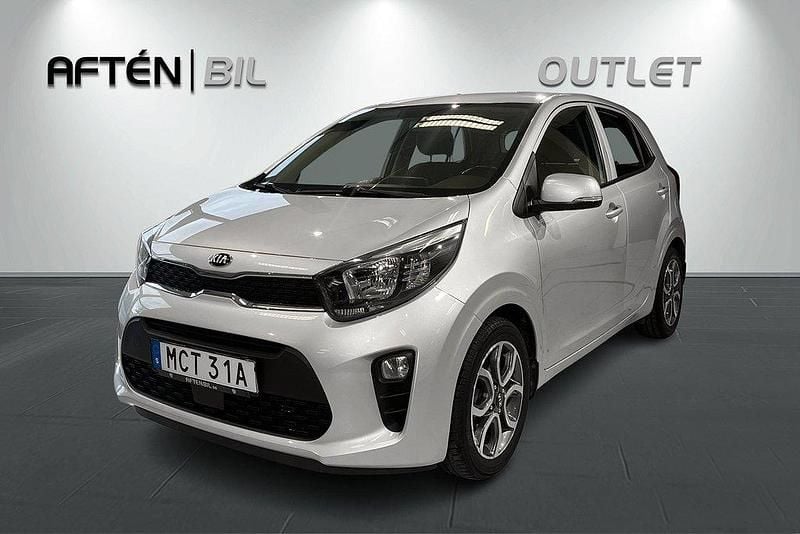 Grå (grå ( sparkling silver )) Begagnad 2020 Kia Picanto Halvkombi | 79 900 kr (Bra pris) - Bild 1/3