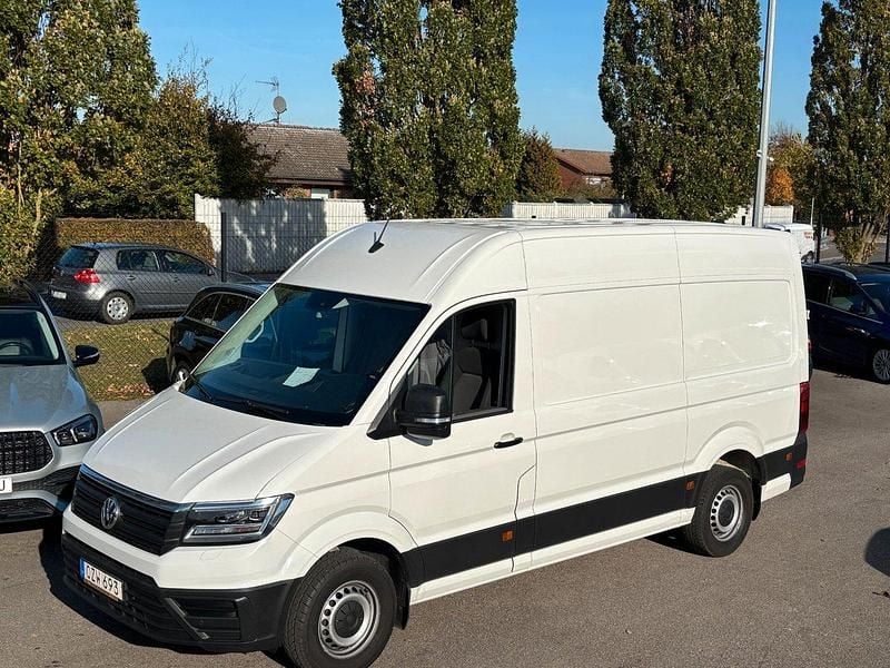 Vit Begagnad 2019 VW Crafter Van | 245 000 kr (Superpris) - Bild 1/4