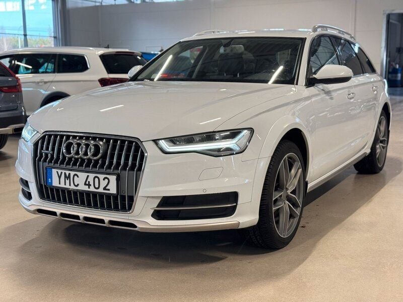 Vit Begagnad 2018 Audi A6 Allroad Ambition Kombi | 229 900 kr (Lite dyr) - Bild 1/4
