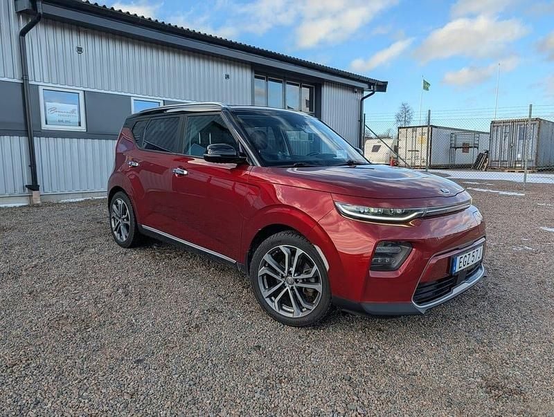 Orange Begagnad 2020 Kia Soul EV Advance SUV | 235 000 kr (Marknadspris) - Bild 1/4