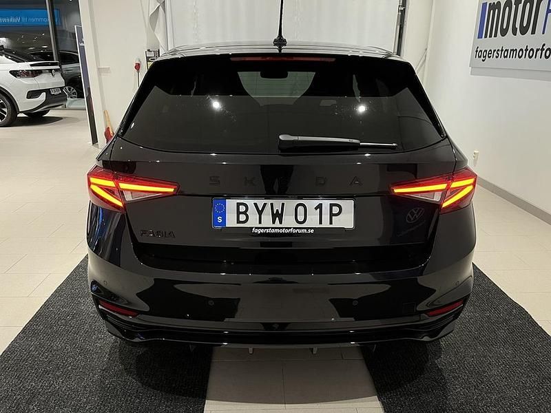 Begagnad Skoda Fabia Monte Carlo 116 HK (85 kW) 2025 Svart Halvkombi