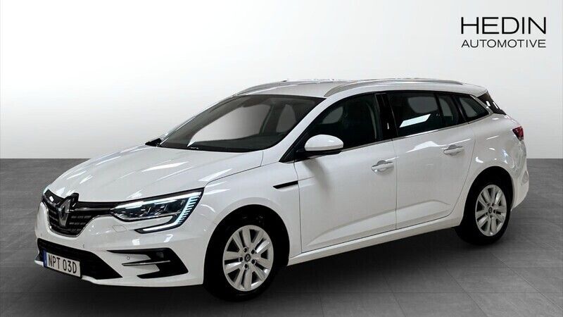 Vit (white) Begagnad 2020 Renault Mégane GrandTour Kombi | 159 900 kr (Marknadspris) - Bild 1/4