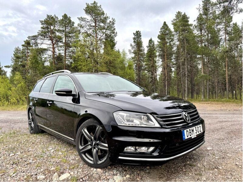 Svart Begagnad 2014 VW Passat GT Kombi | 125 000 kr (Marknadspris) - Bild 1/4