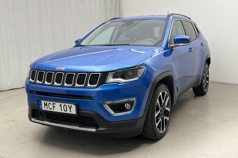 Blå Begagnad 2020 Jeep Compass Limited SUV | 202 000 kr - Bild 1/4