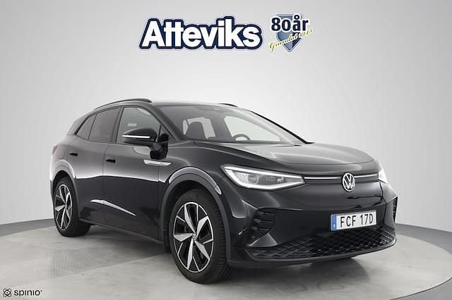 Svart Begagnad 2022 VW ID.4 GTX SUV | 379 900 kr (Superpris) - Bild 1/4