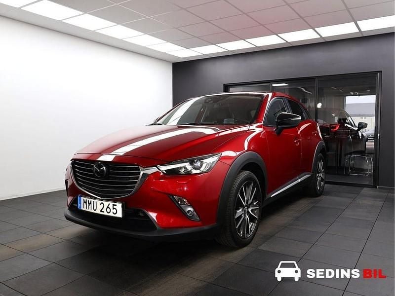 Begagnad Mazda CX-3 121 HK (88 kW) 2016 Röd SUV