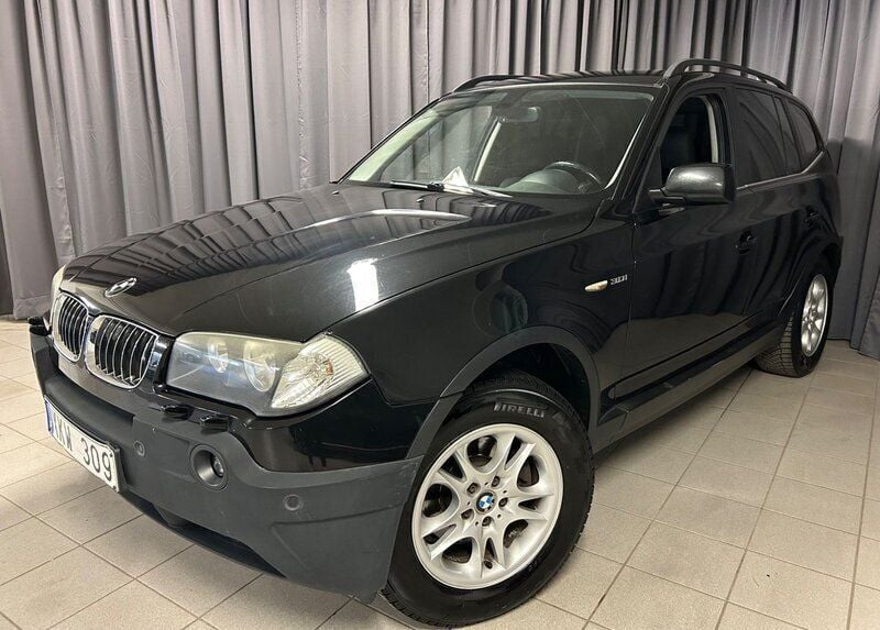 Svart Begagnad 2006 BMW X3 Advantage SUV | 59 900 kr (Marknadspris) - Bild 1/4