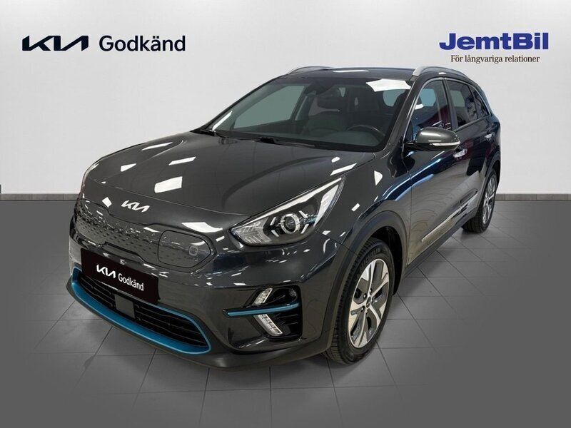 Grå Begagnad 2021 Kia e-Niro Advance SUV | 299 000 kr (Dyr) - Bild 1/4