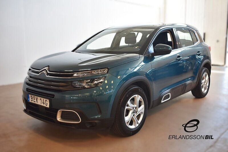 Grön Begagnad 2020 Citroën C5 Aircross PureTech SUV | 194 900 kr (Marknadspris) - Bild 1/4