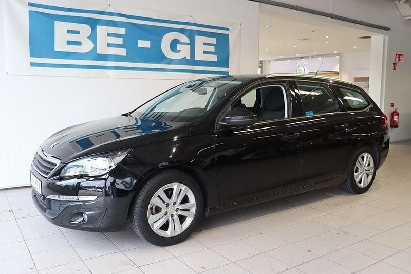 Svart Begagnad 2016 Peugeot 308 Kombi | 114 000 kr (Marknadspris) - Bild 1/4