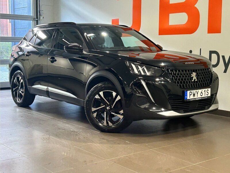 Svart Begagnad 2023 Peugeot 2008 GTi SUV | 239 900 kr (Marknadspris) - Bild 1/4