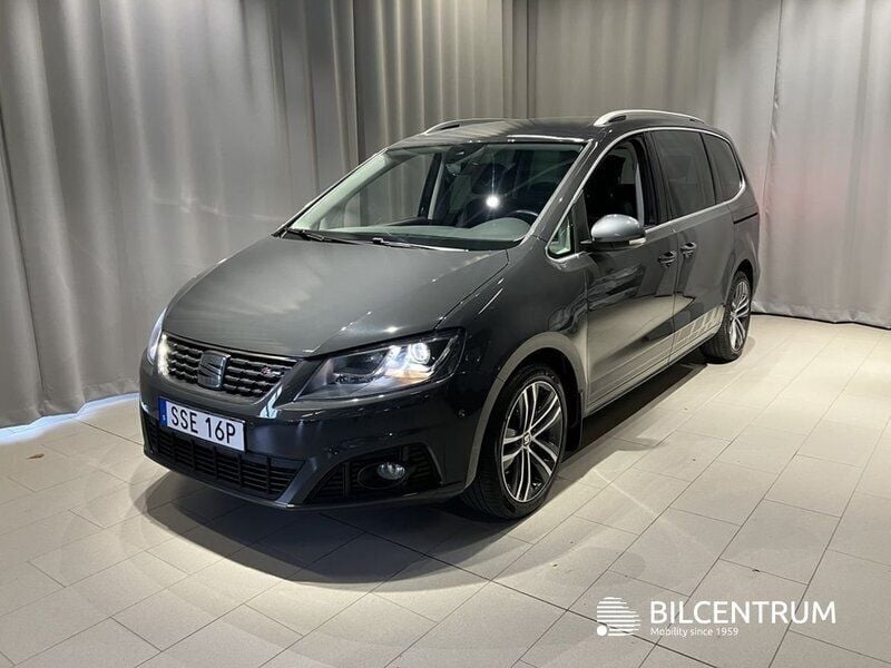 Grå Begagnad 2021 Seat Alhambra XCELLENCE Minibuss | 339 900 kr - Bild 1/4