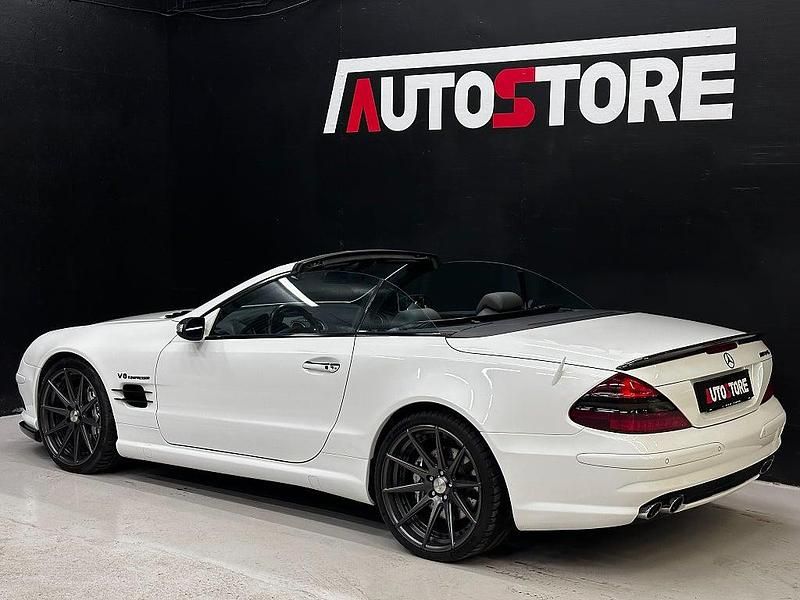 Begagnad Mercedes SL55 AMG AMG 500 HK (367 kW) 2005 Vit Cab
