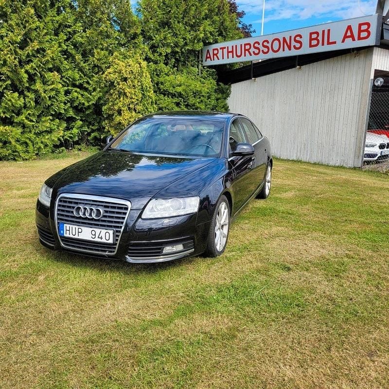 Svart Begagnad 2008 Audi A6 Sedan | 69 000 kr (Lite dyr) - Bild 1/4