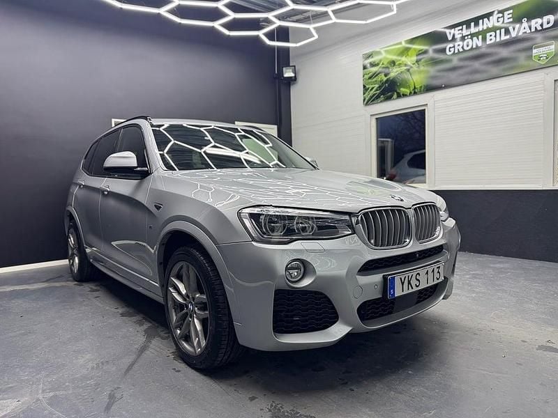 Begagnad BMW X3 M Sport 258 HK (189 kW) 2017 Silver SUV