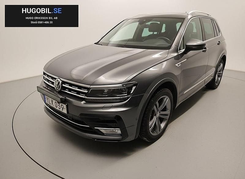 Begagnad VW Tiguan R-line 190 HK (139 kW) 2017 Silver SUV