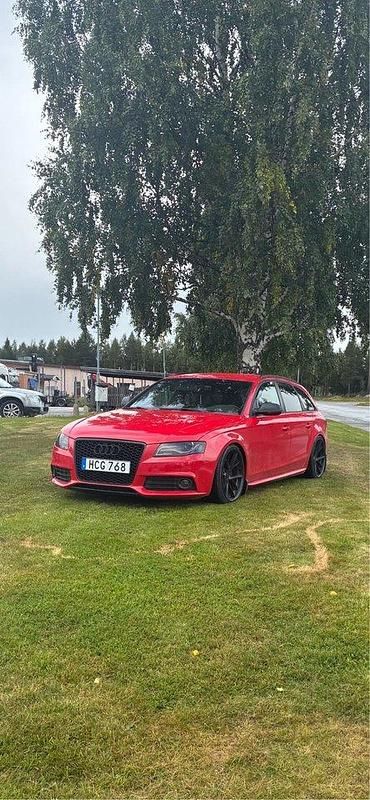 Röd Begagnad 2010 Audi A4 Kombi | 78 000 kr (Lite dyr) - Bild 1/4
