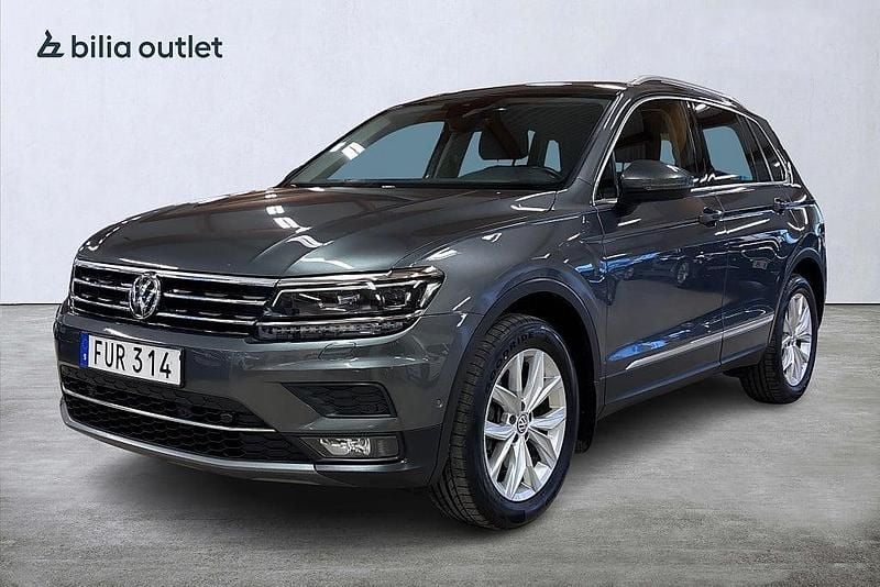 Begagnad VW Tiguan GT 180 HK (132 kW) 2018 Silver SUV