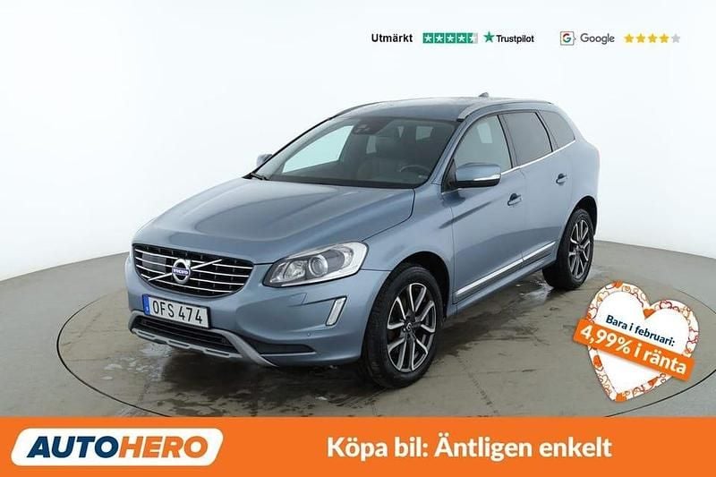 Blå Begagnad 2016 Volvo XC60 Summum SUV | 181 000 kr (Marknadspris) - Bild 1/4