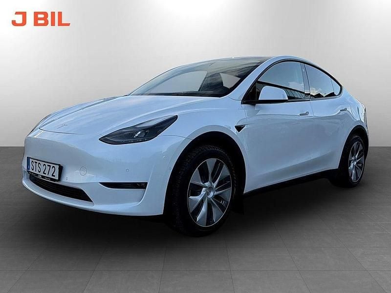 Vit Begagnad 2022 Tesla Model Y SUV | 344 900 kr (Bra pris) - Bild 1/3